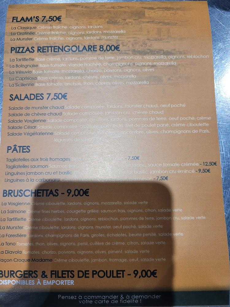 Restaurant Pizzeria Chez Lili - Menu Image 3